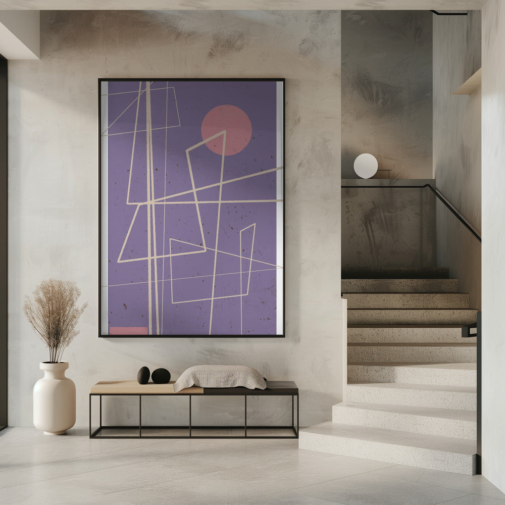 Angular Lines no 12 Poster